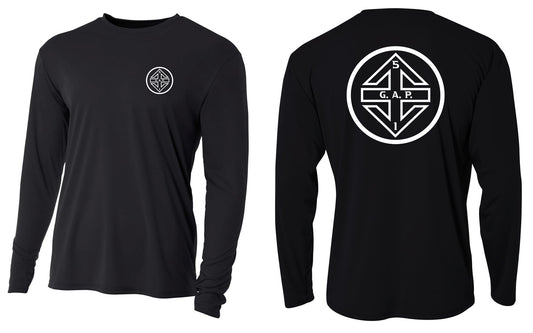GAP Standard L/S DriFit Black