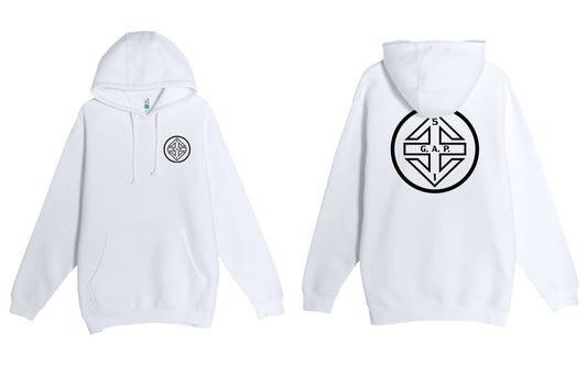 GAP Standard White Hoodie